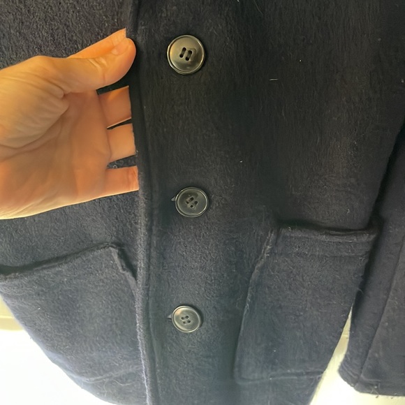 Lachlan Navy 100% Wool Blazer Women’s Small - Picture 4 of 14